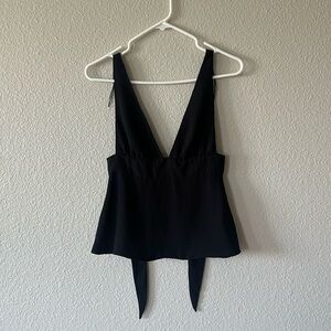 Black Zara Halter Top